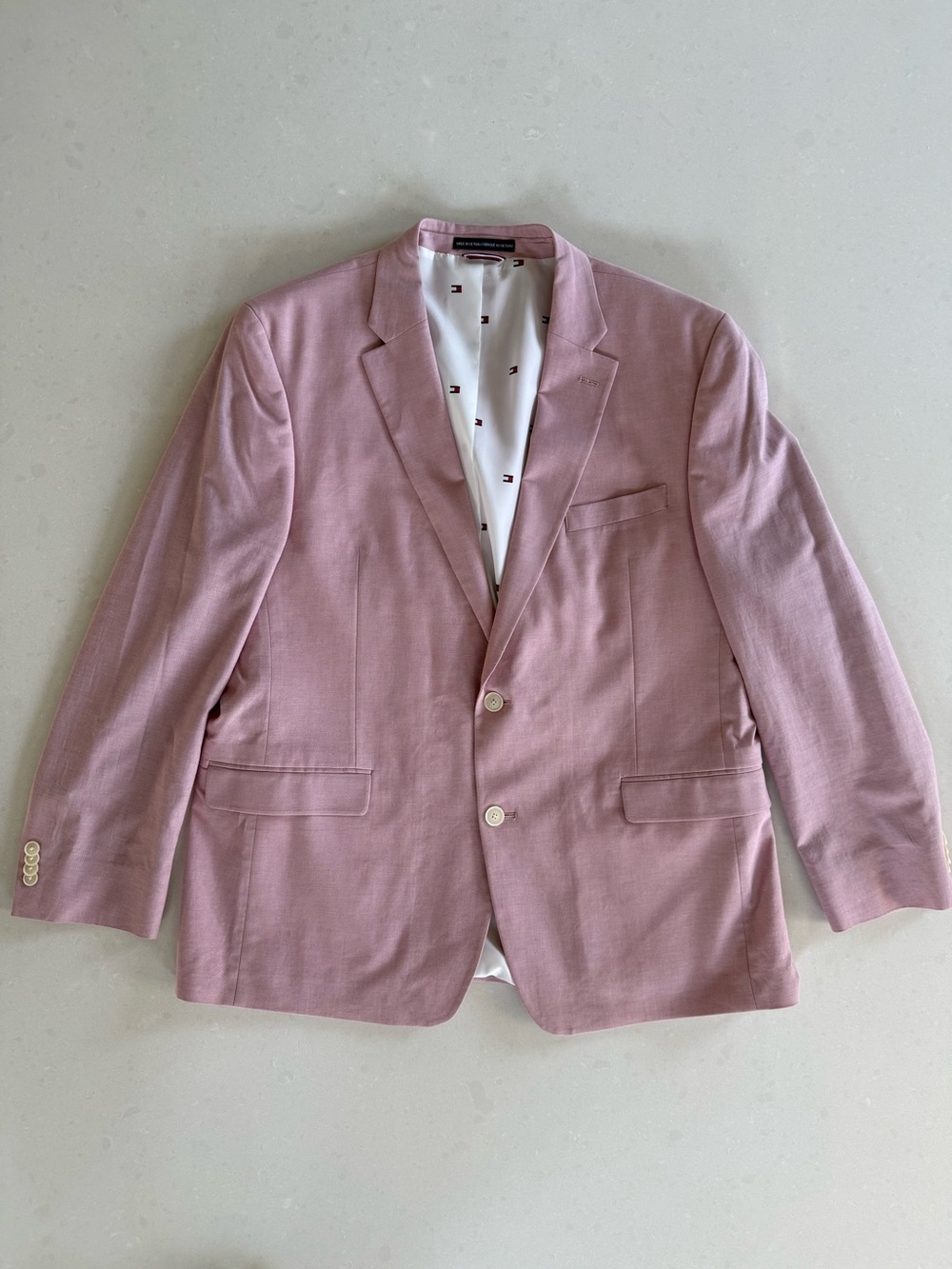 Tommy Hilfiger Light Pink Men's Sport Coat